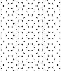 Black and white seamless abstract pattern. Background and backdrop. Grayscale ornamental design.