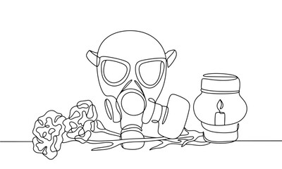 Memory of the victims of the nuclear disaster