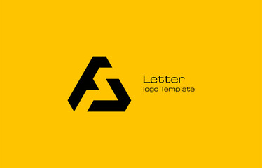 Letter A Company logo. Initial based Alphabet icon logo