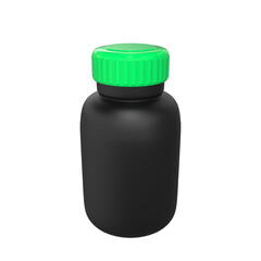 plastic medicine bottle for pharmaceutical health care treatment