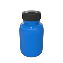 plastic medicine bottle for pharmaceutical health care treatment