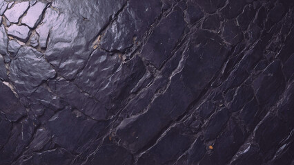 Black stone texture background.  Digital fractal art. Decoration for wallpaper desktop, poster, cover booklet