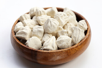 White clay filler, Soft-prepared chalk.  Thai tradition, Songkran festival