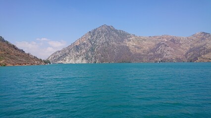 lake in the mountains