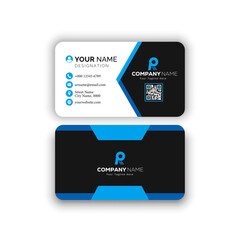 Corporate creative and modern Stylish Professional Business card template (Double sided) 