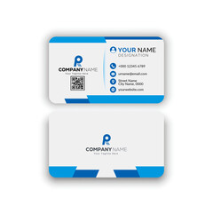 Corporate creative and modern Stylish Professional Business card template (Double sided) 