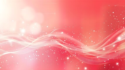 abstract background with red flow