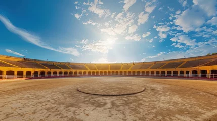 Foto op Plexiglas most famous bullfighting arena in Spain © pector