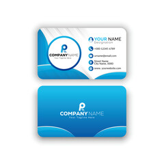 Corporate creative and modern Stylish Professional Business card template (Double sided) 