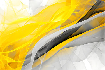 A vibrant abstract background featuring shades of yellow and grey