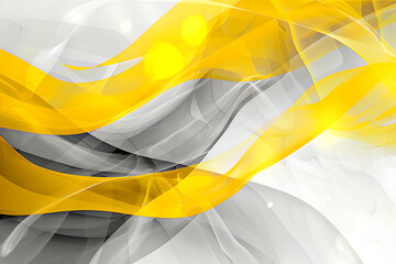 Vibrant abstract background with shades of yellow and grey, adding energy and depth to designs