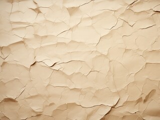 Beige torn plain paper pattern background