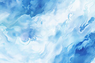 blue abstract watercolor stain background pattern