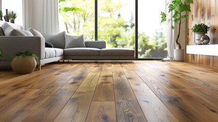 laminate flooring material wood texture furniture design. Renovation at home. - obrazy, fototapety, plakaty