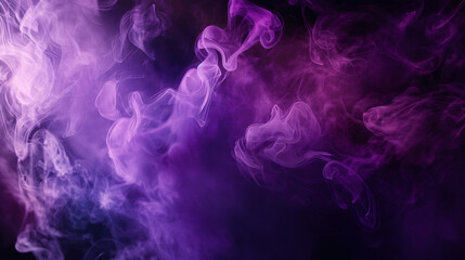 Fototapeta na wymiar Fumaça roxa - Papel de parede abstrato