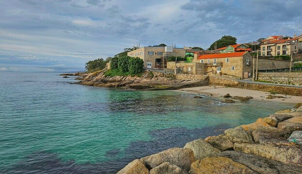 Panor&aacute;mica de la r&iacute;a de Ald&aacute;n, Galicia