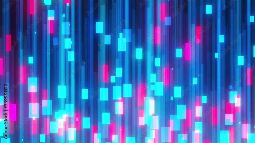 Poster abstract data communication. computer generated 3d render