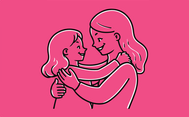 Maternal Mirth: Mother and Daughter's Mother's Day Celebration