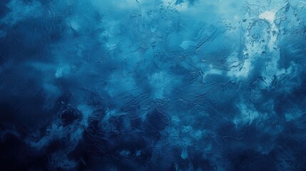 Obraz premium blue color gradient background, grainy texture