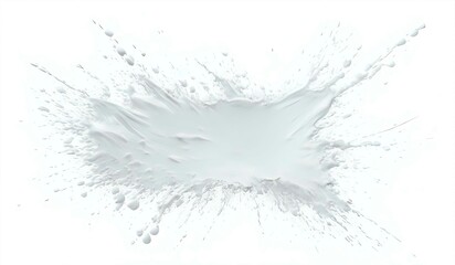 White watery splash background. AI Generated