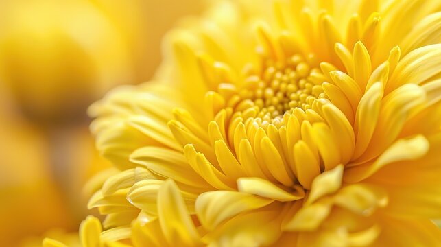 Close-up of chrysanthemum  ,Generative ai, 