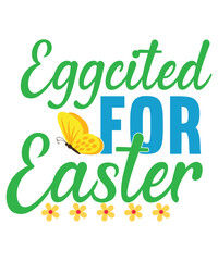 Happy Easter Day Shirt Print Template, Typography Design For Shirt, Mugs, Iron, Glass, Stickers, Hoodies, Pillows, Phone Cases, etc