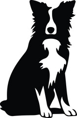 border collie silhouette