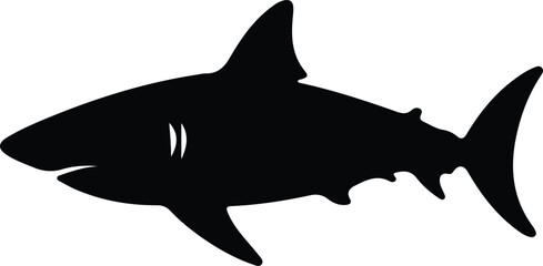 bull shark silhouette