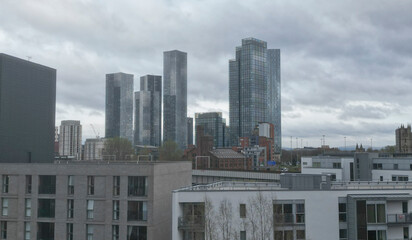 Fototapeta premium City of Manchester, England, United Kingdom, Europe