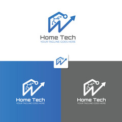 Technology Home Logo Design