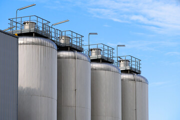 large steel tanks for conservation or production of drinks or chemicals products - 770022519