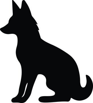 dhole silhouette