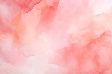 Light Coral Pink watercolor abstract background