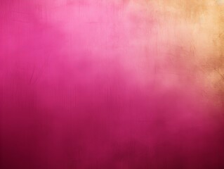Fototapeta na wymiar Magenta grainy background with thin barely noticeable abstract blurred color gradient noise texture banner pattern with copy space