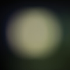 Abstract blurry background, round light spot and dark green. - 770029180