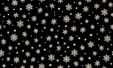 Christmas, New Year. Abstract seamless pattern. AI generated.	
