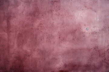 Maroon barely noticeable color on grunge texture cement background pattern with copy space