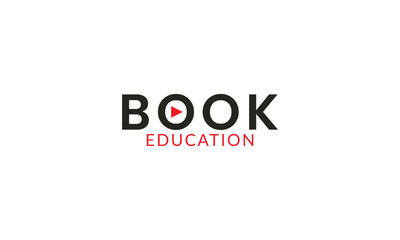 Best student with book logo vector. 