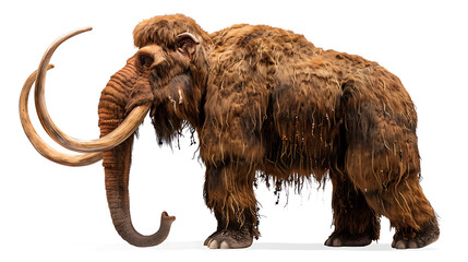 a fascinating creature that combines features of both a mammoth and a woolly mammoth.