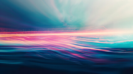 The image features a blurred motion effect, creating a sense of movement.
