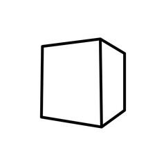 geometric cube angle
