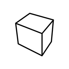 geometric cube angle