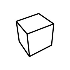 geometric cube angle
