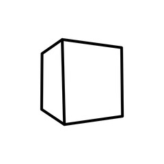 geometric cube angle