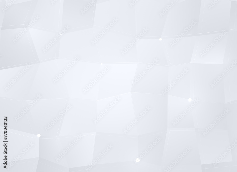 Poster light gray polygon vector pattern background with color gradient. abstract full frame 3d triangular 