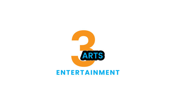 Professional unique entertainment logo template.