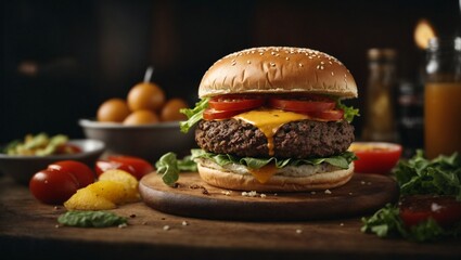 Delicious burger