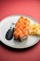 The restaurant serves bowls, sushi, and ramen, representing Pan-Asian cuisine