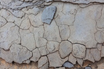 Background of cracked old wall. Texture cement.
