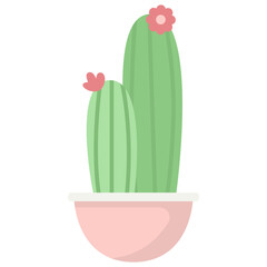 Modern Cute Cactus